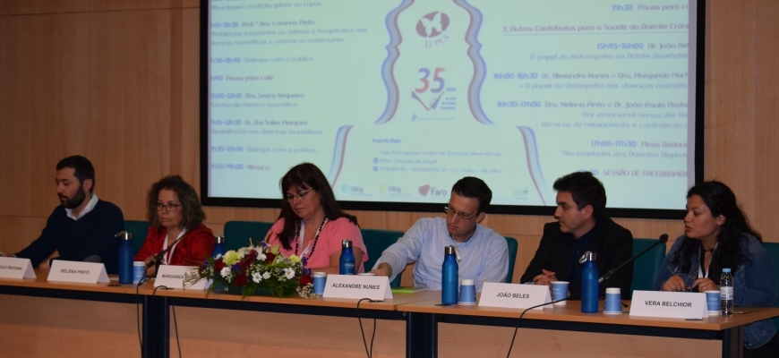 Doenças reumáticas: 1.ª edição das Jornadas – Diálogos em Saúde em imagens