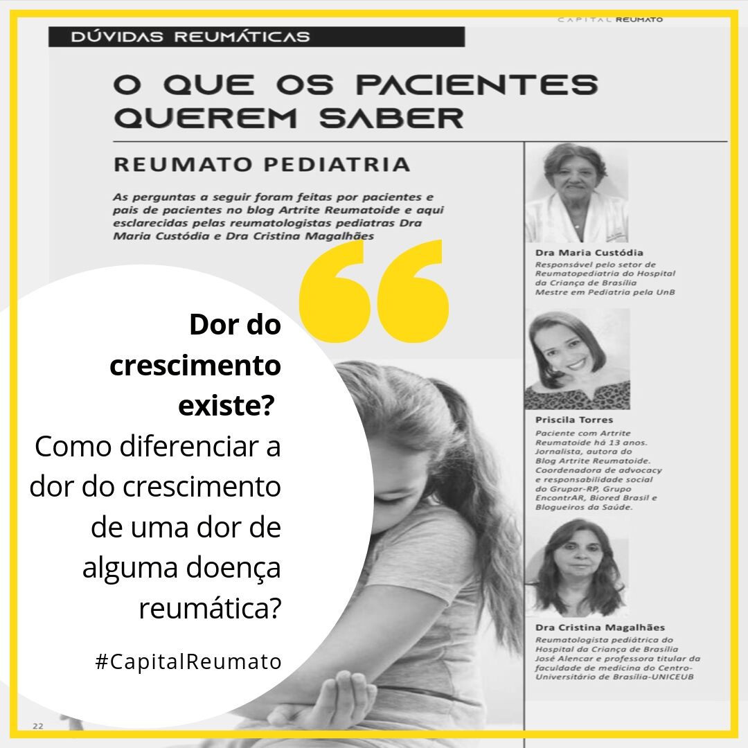 Dor do crescimento existe?