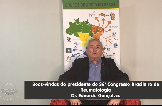 Dr Eduardo Gonçalves – Encontro Nacional de Pacientes Reumáticos do Ceará – GARCE/CE