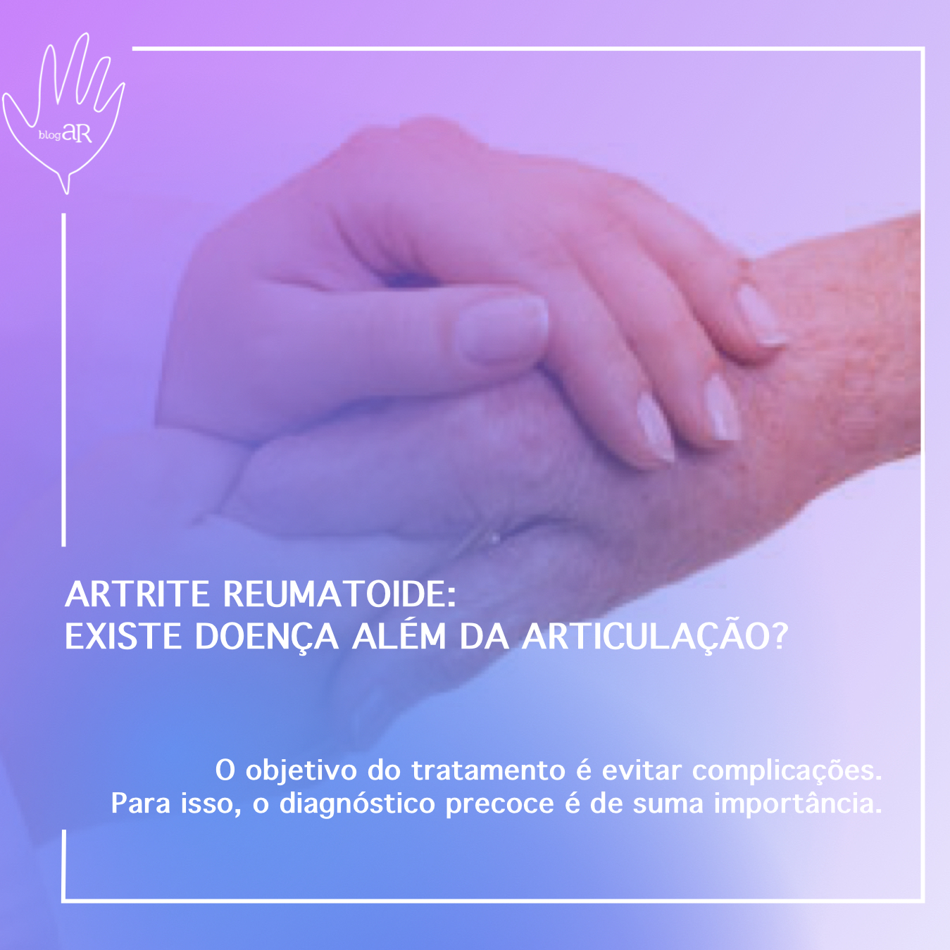 Artrite reumatoide: existe doença além da articulação?