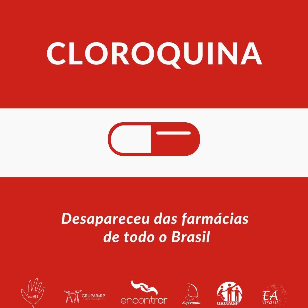 Cloroquina desaparece dos balcões das farmácias de todo o Brasil e o programa do fabricante não tem auxiliado os pacientes