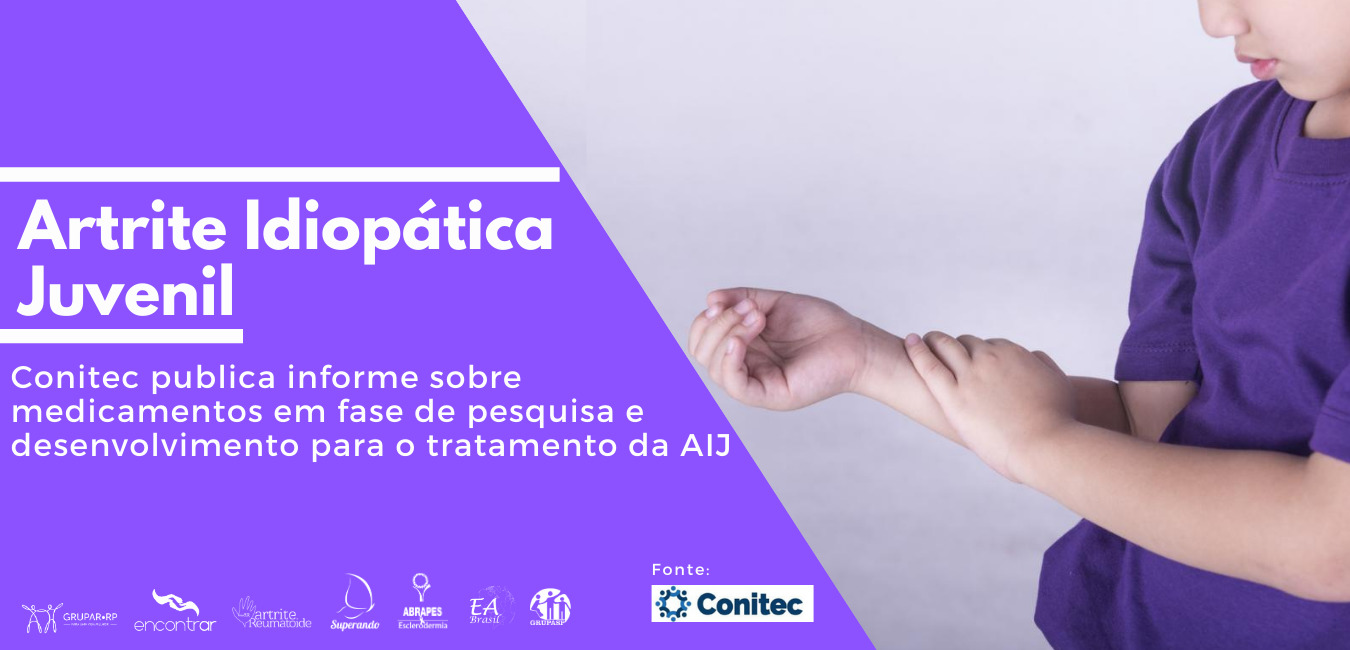 Conitec publica informe sobre medicamentos em fase de pesquisa e desenvolvimento para o tratamento da artrite idiopática juvenil
