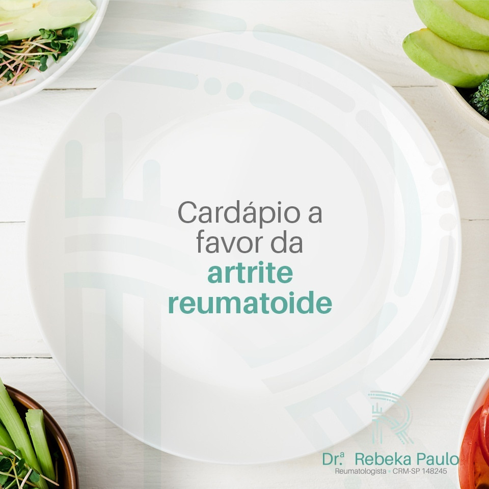 Cardápio a favor da artrite reumatoide
