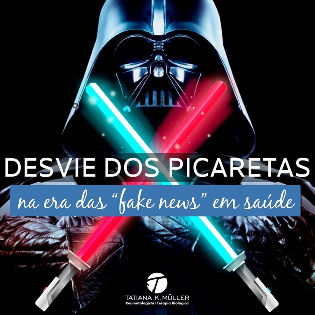 Desvie dos picaretas nas era das “fake news em saúde”