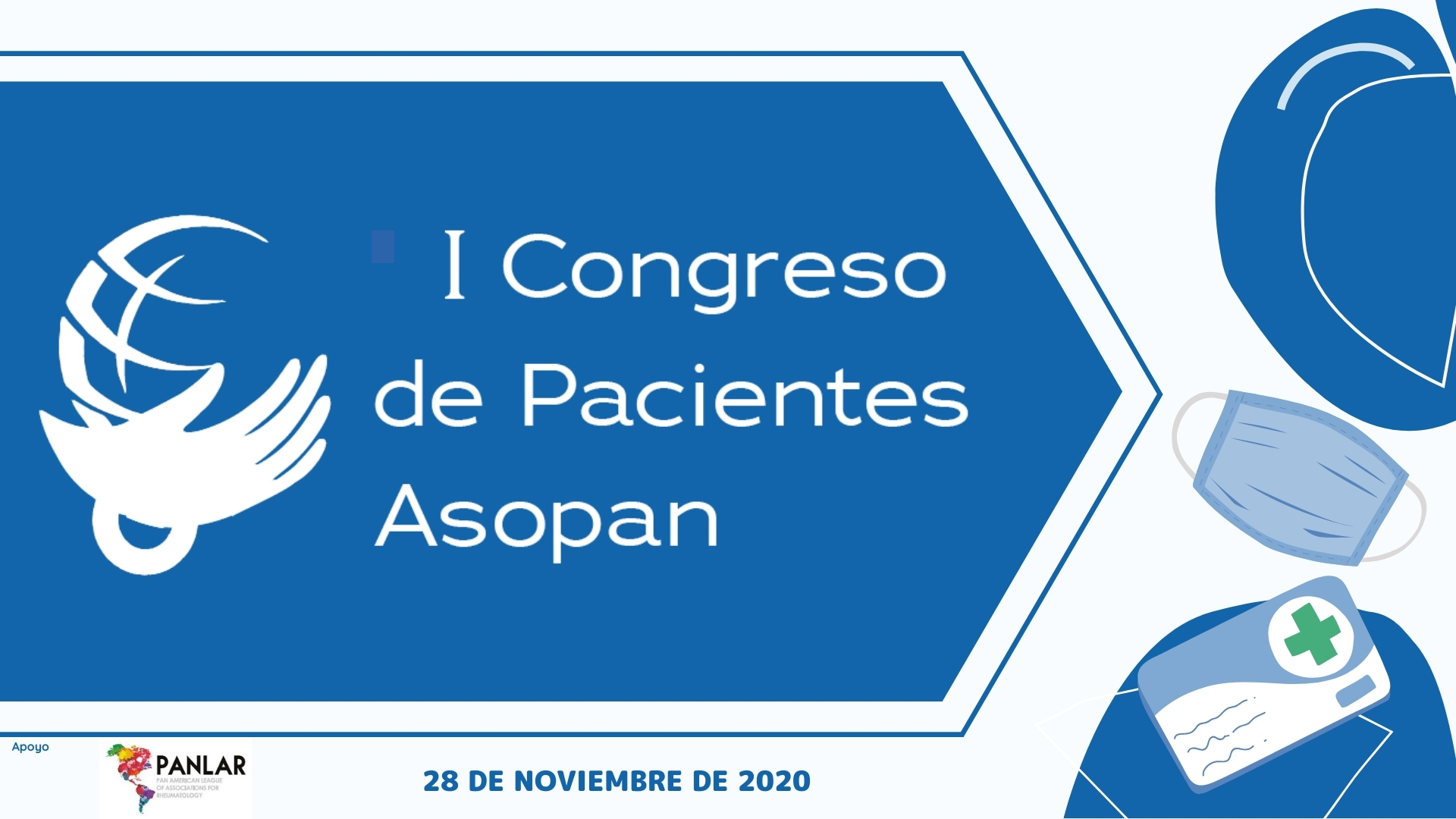 1er Congreso de Pacientes de ASOPAN debate el escenario de la atención al paciente reumático ante la pandemia de coronavirus