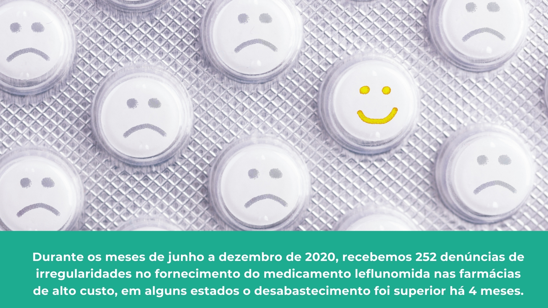 Ministério da Saúde declara o desabastecimento de Leflunomida e informa que a regularização deve acontecer durante o mês de dezembro de 2020