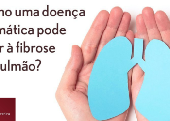 Como uma doença reumática pode levar à fibose do pulmão?