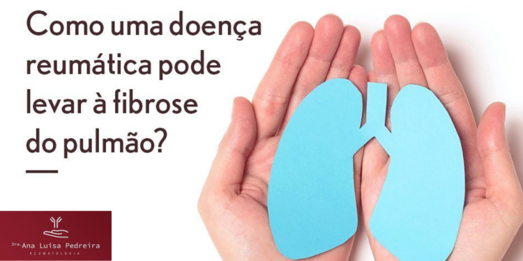 Como uma doença reumática pode levar à fibose do pulmão?