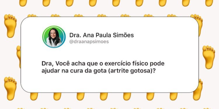 Artrite e esporte: Exercício físico pode ajudar na cura da gota (artrite gotosa)?