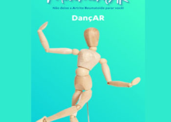 Intervenção urbana alerta sobre doença nas articulações