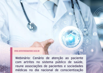 Webinário: Cenário de atenção ao paciente com artrites no sistema público de saúde