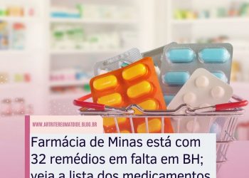 Farmácia de Minas está com 32 remédios em falta em BH; veja a lista dos medicamentos
