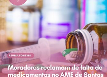 Moradores reclamam de falta de medicamentos no AME de Santos