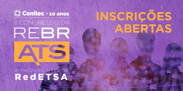 II Congresso da Rebrats recebe inscrições até o dia 26 de novembro