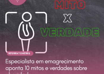 Especialista em emagrecimento aponta 10 mitos e verdades sobre obesidade