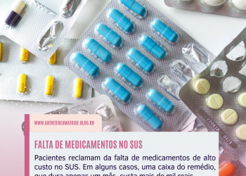 Pacientes reclamam da falta de medicamentos de alto custo no SUS