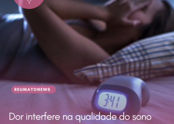 Dor interfere na qualidade do sono