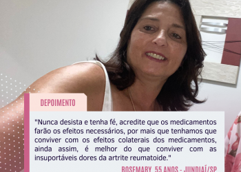 Nunca desista e tenha fé, acredite que os medicamentos farão os efeitos necessários