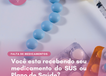 Você esta recebendo seu medicamento do SUS ou Plano de Saúde?