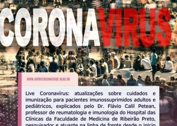 Live de atualização sobre coronavírus: cuidados e imunização para pacientes imunossuprimidos adultos e pediátricos