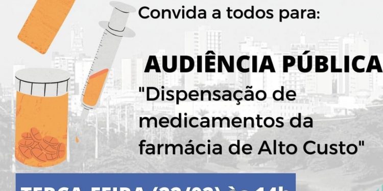 Audiência Pública em Sorocaba-SP debate sobre a “Dispensação de medicamentos da farmácia de alto custo”