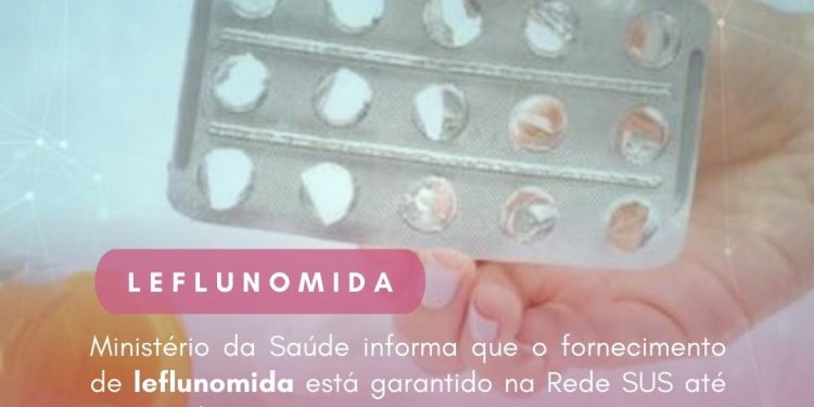 Disponibilidade de Leflunomida nas farmácias de alto custo: março de 2022