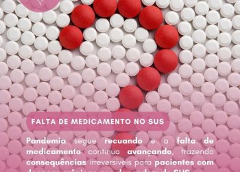 Pandemia segue recuando e a falta de medicamento no SUS continua avançando