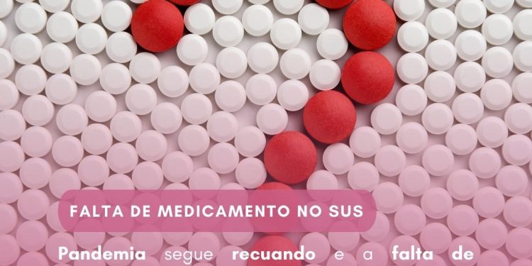 Pandemia segue recuando e a falta de medicamento no SUS continua avançando