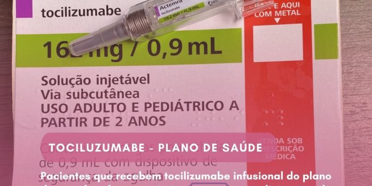 Fornecimento de tocilizumabe no plano de saúde
