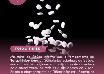 Disponibilidade de Tofacitinibe nas farmácias de alto custo