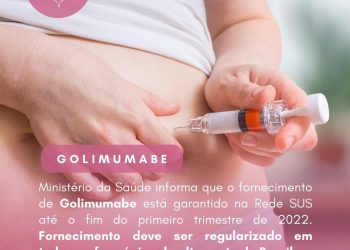 Disponibilidade de Golimumabe nas farmácias de alto custo: março de 2022