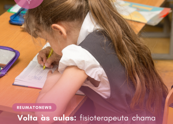 Volta às aulas: fisioterapeuta chama atenção para cuidados com a postura