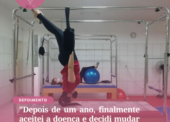 Depois de um ano, finalmente aceitei a doença e decidi mudar meu estilo de vida