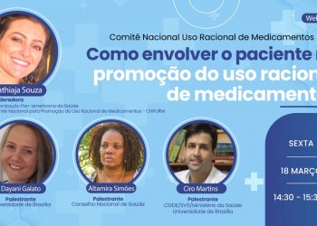 Webinario “Como envolver o paciente na promoção do uso racional de medicamentos”