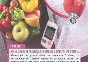 Alimentação é grande aliada no combate à Hipertensão Arterial