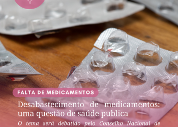 Desabastecimento de medicamentos: uma questão de saúde publica