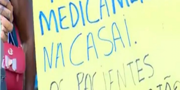 Indígenas de RO voltam a protestar pedindo medicamentos e profissionais de saúde na Casai