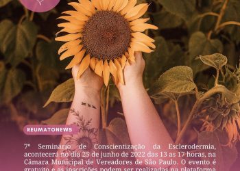Inscreva-se para o 7º Seminário de Conscientização da Esclerodermia