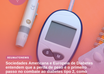 Sociedades Americana e Europeia de Diabetes entendem que a perda de peso é o primeiro passo no combate ao diabetes tipo 2, como demonstrado em artigo publicado no The Lancet