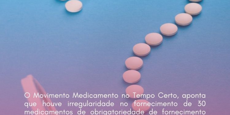 Ministério da Saúde declara enviar quantidade insuficiente de medicamentos para as farmácias de alto custo