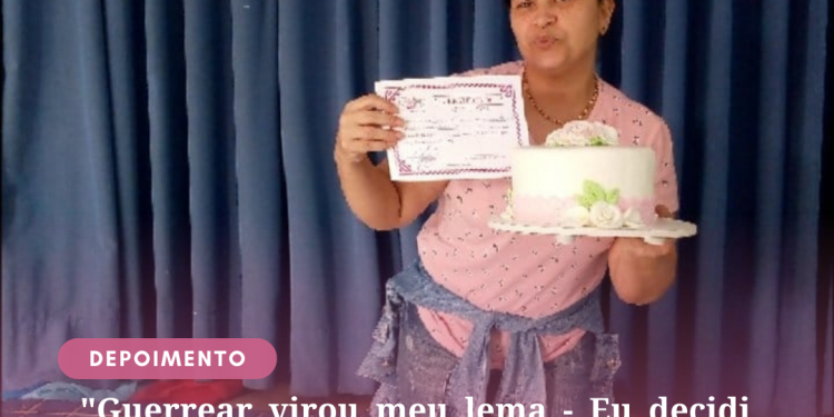 “Guerrear virou meu lema – Eu decidi não deixar essa doença me vencer e por esse motivo que eu não posso parar!”