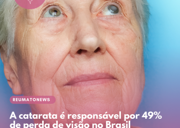 A catarata é responsável por 49% de perda de visão no Brasil