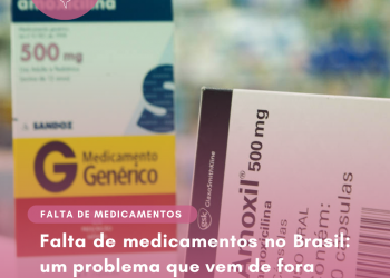 Falta de medicamentos no Brasil: um problema que vem de fora