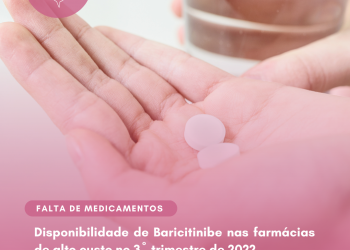 Disponibilidade de Baricitinibe nas farmácias de alto custo no 3º trimestre de 2022