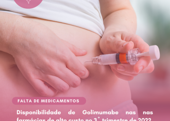Disponibilidade de Golimumabe nas nas farmácias de alto custo no 3º trimestre de 2022