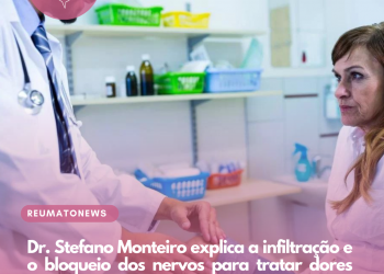 Dr. Stefano Monteiro explica a infiltração e o bloqueio dos nervos para tratar dores nos joelhos