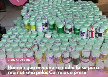 Homem que enviava remédio falso para reumatismo pelos Correios é preso