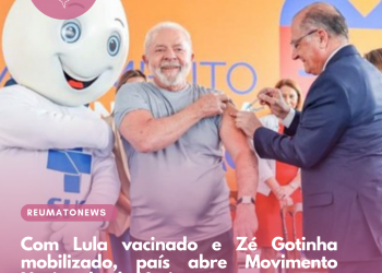 Com Lula vacinado e Zé Gotinha mobilizado, país abre Movimento Nacional pela Vacinação
