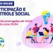 Prorrogado para dia 19/04/2023 o prazo das inscrições para a primeira turma do curso Participação e Controle Social de 2023.