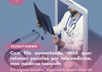 Com fila aumentando, INSS quer retomar perícias por telemedicina, mas médicos resistem